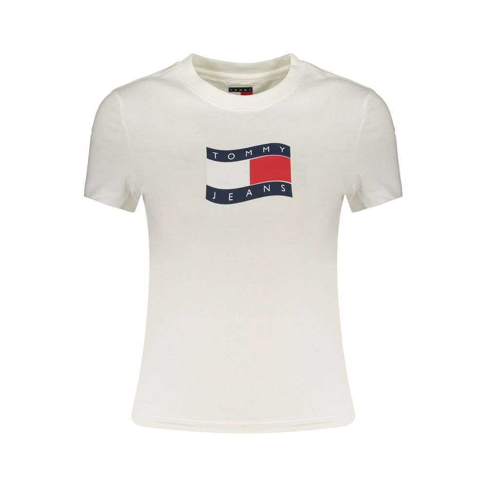 Tommy Hilfiger Bianco Cotton Women's Women's T-Shirt