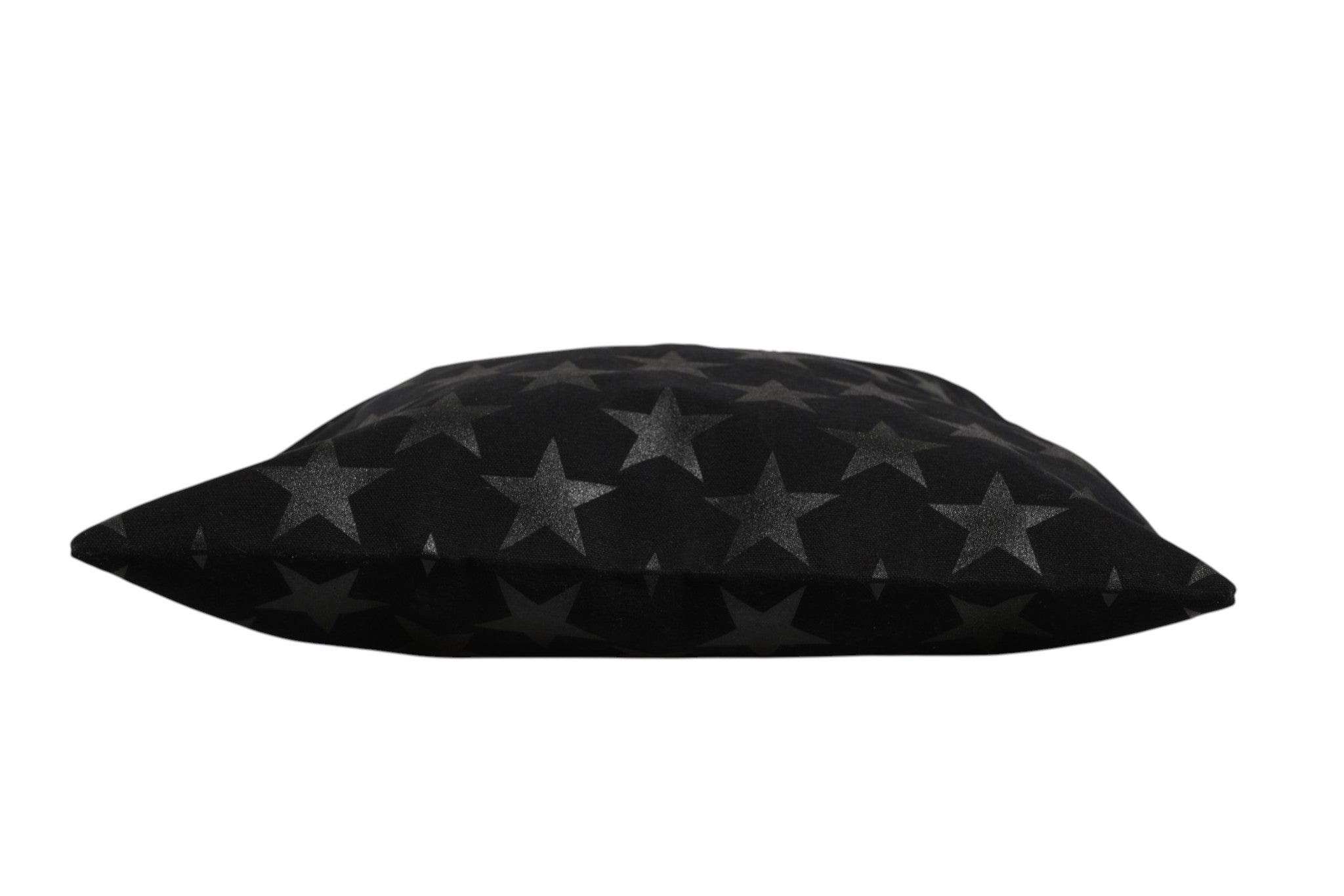 Saint Laurent Rive Droite Black Tote Women's With Star Print Tote Women's bag (Pre-Owned)