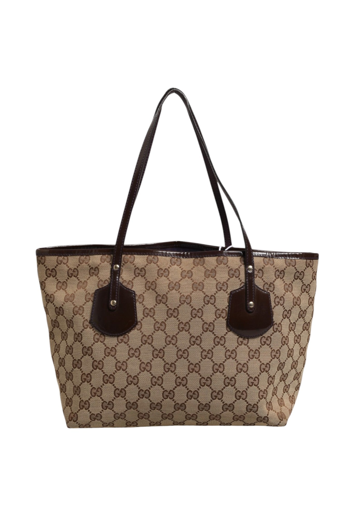 Gucci Beige Canvas Medium Jolie Charm Tote Women's Bag (Pre-Owned)