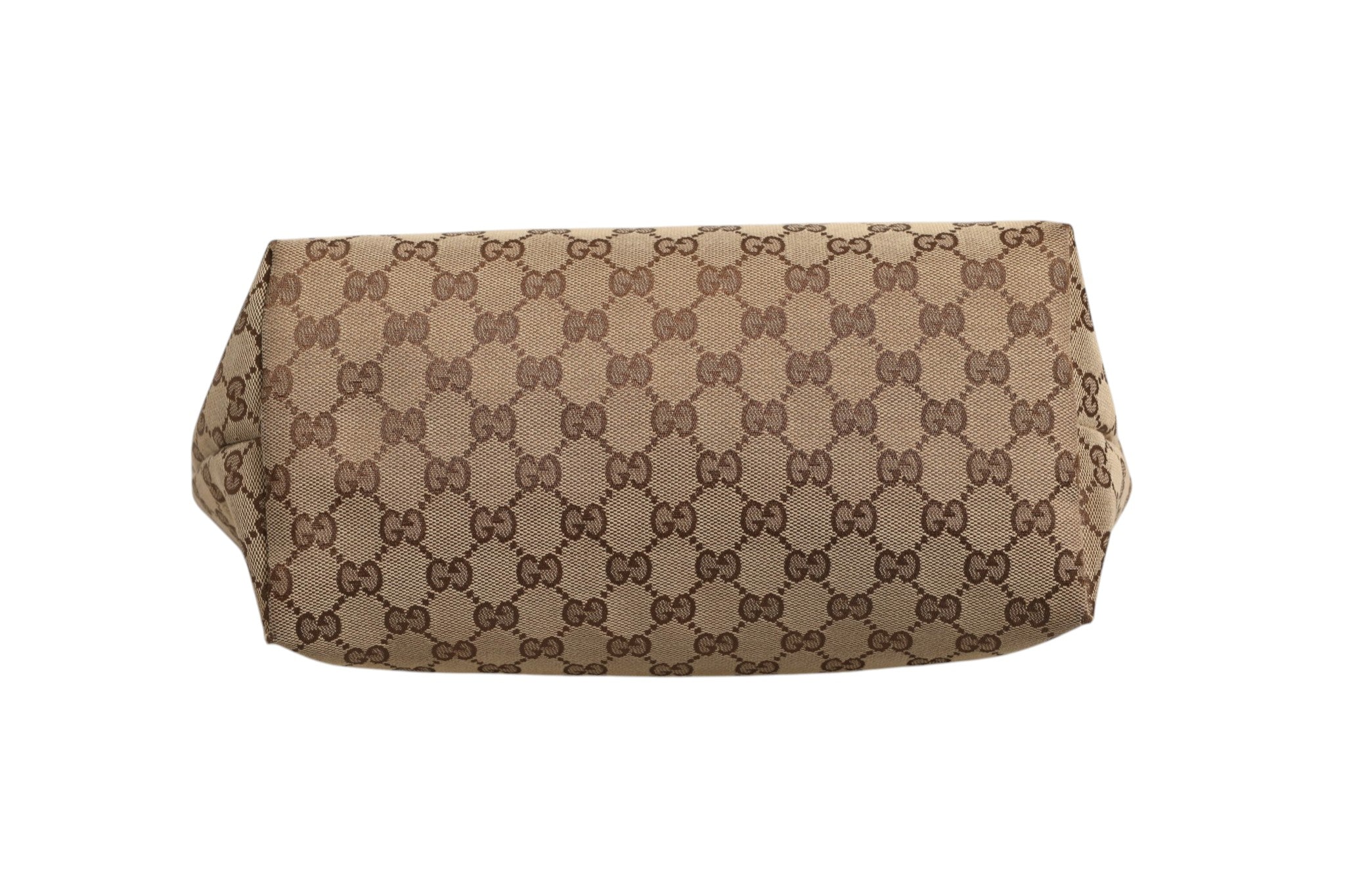 Gucci Beige Canvas Medium Jolie Charm Tote Women's Bag (Pre-Owned)