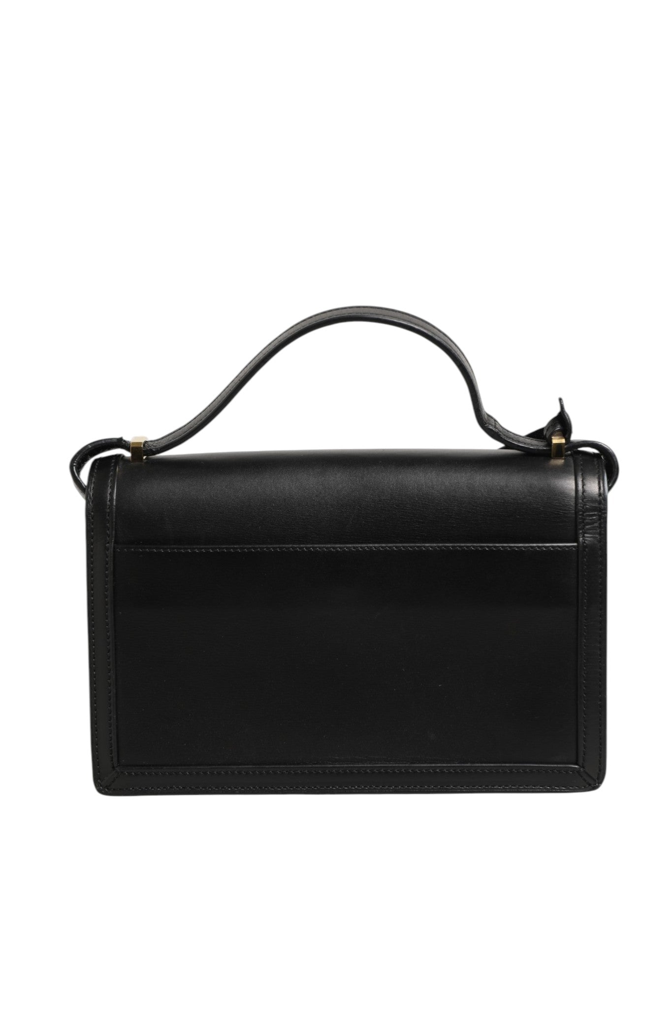 Loewe Barcelona Medium Leather Shoulder Women's Bag (Pre-Owned)