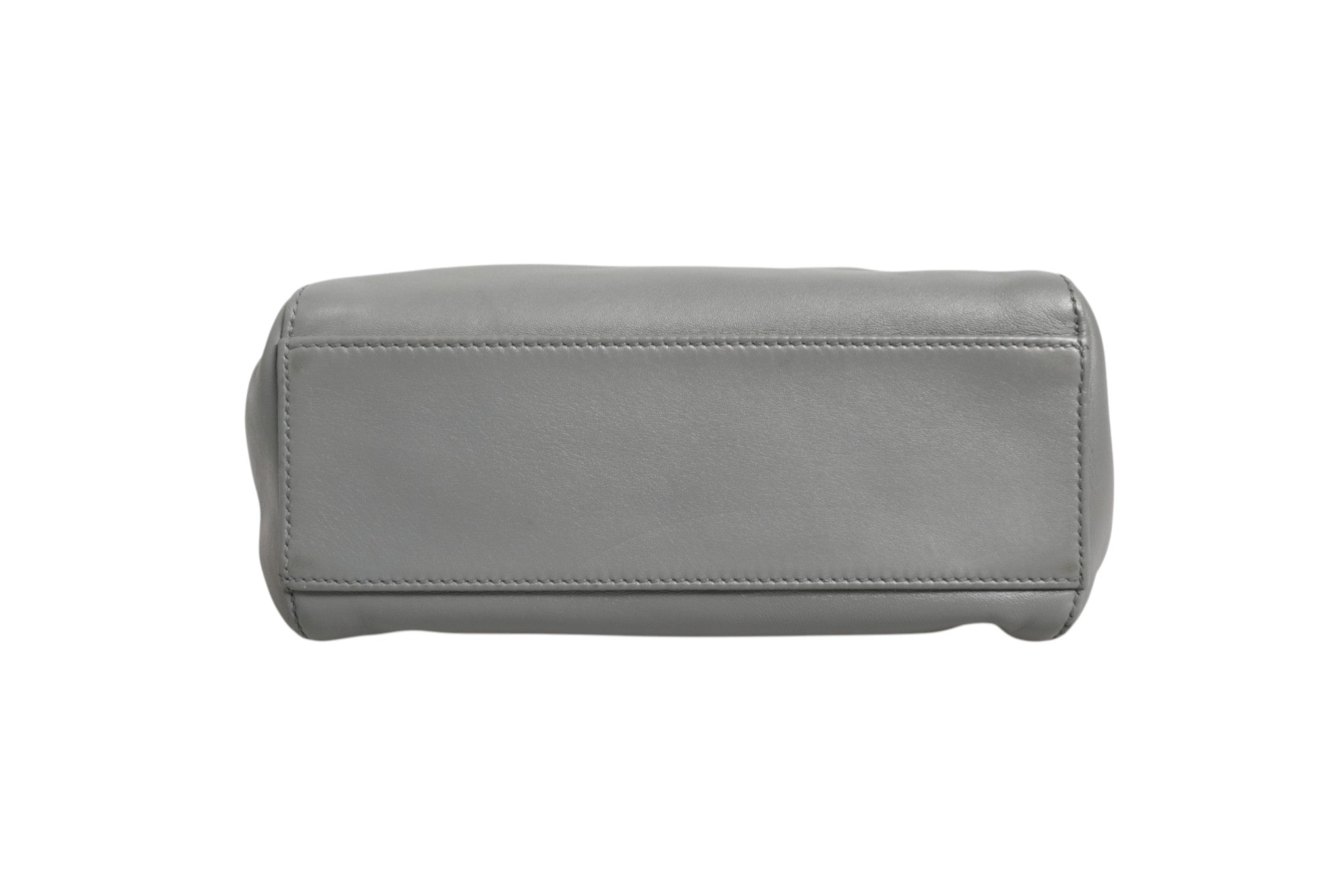 Fendi Mini Peekaboo Blue Women's Grey (Pre-Owned)