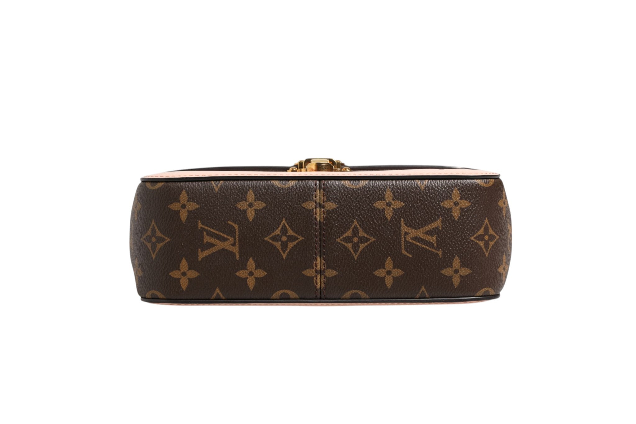 Louis Vuitton Pink Vernis and Monogram Canvas Cherrywood BB Shoulder Women's Bag (Pre-Owned)