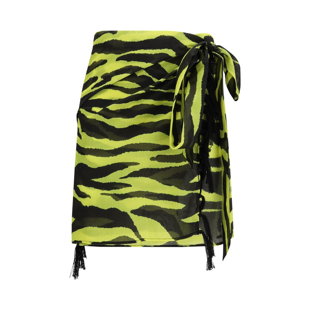 The Attico Bicolor Cotton Women's Cover-Ups