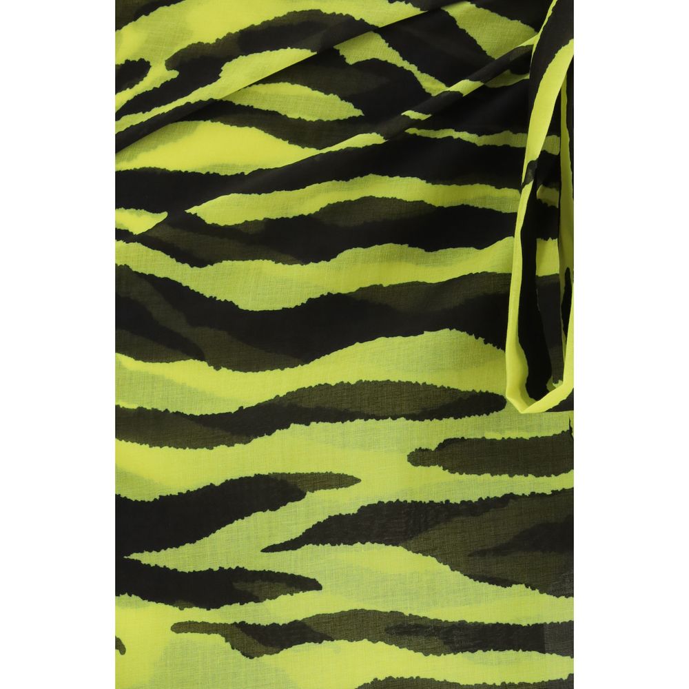 The Attico Bicolor Cotton Women's Cover-Ups