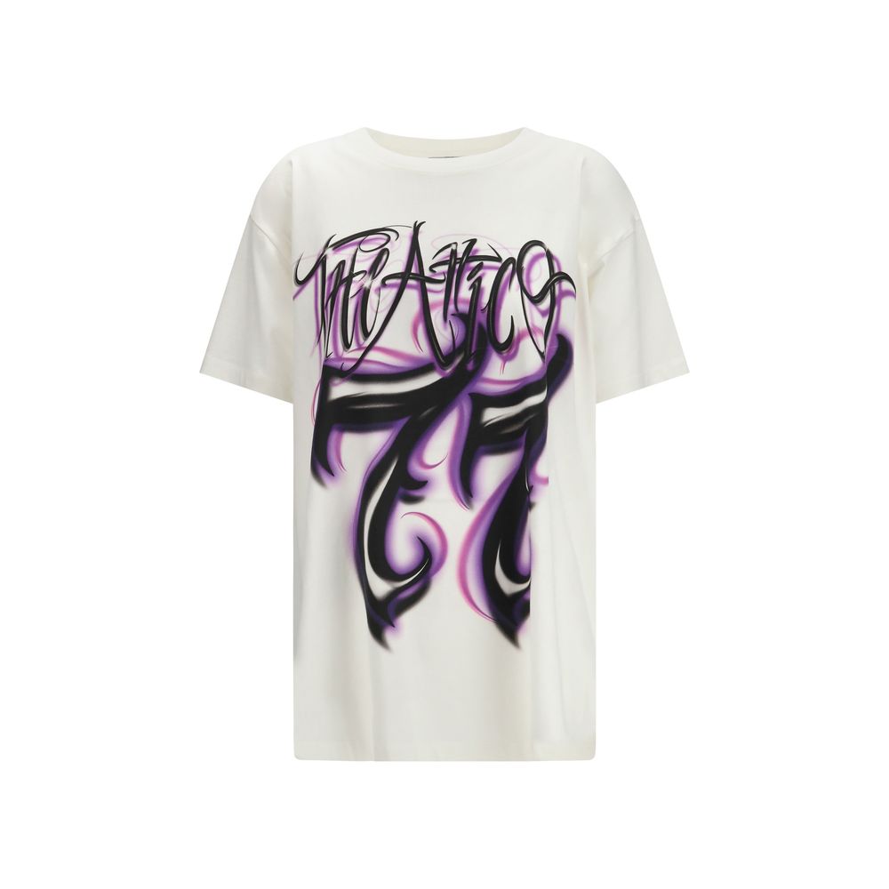 The Attico White Cotton Women's T-Shirt