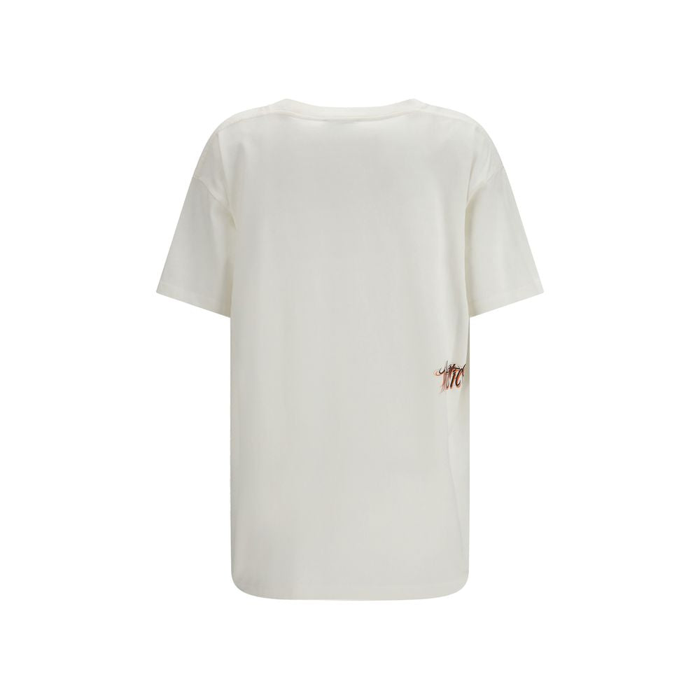 The Attico White Cotton Women's T-Shirt