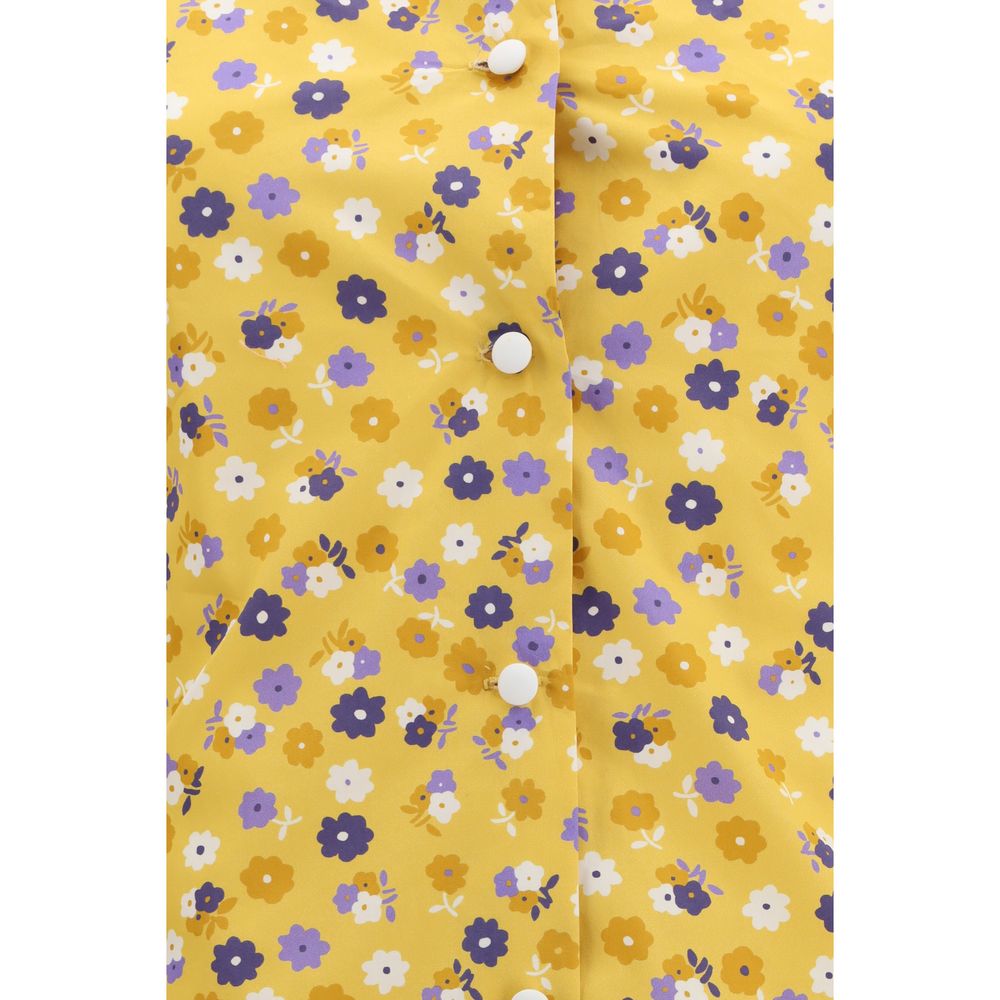 Miu Miu Bicolor Cotton Casual Women's Dress