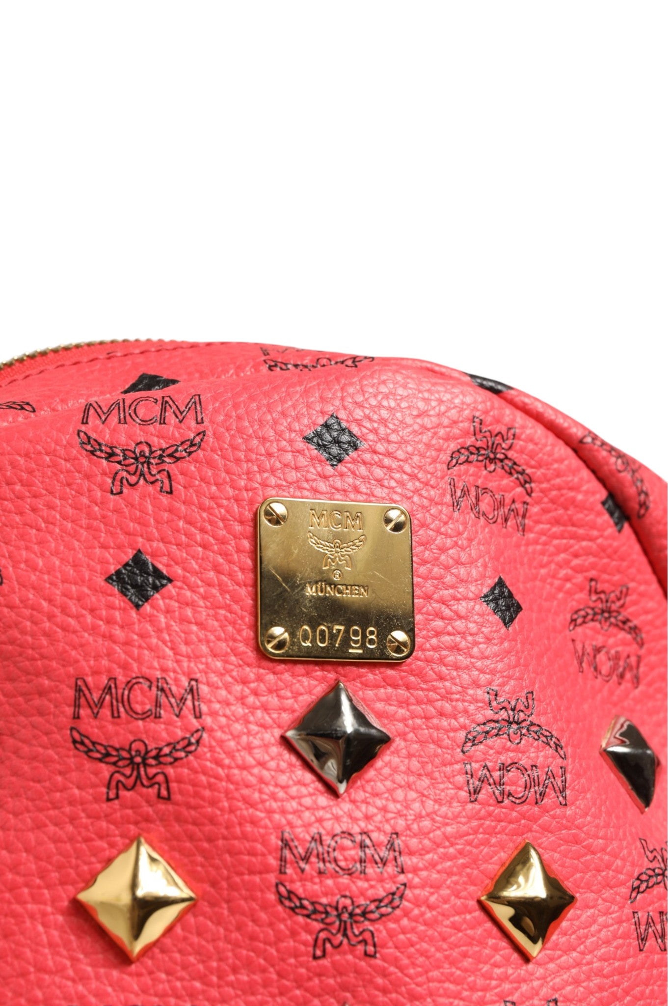 MCM Visetos Women's Backpack (Pre-Owned)