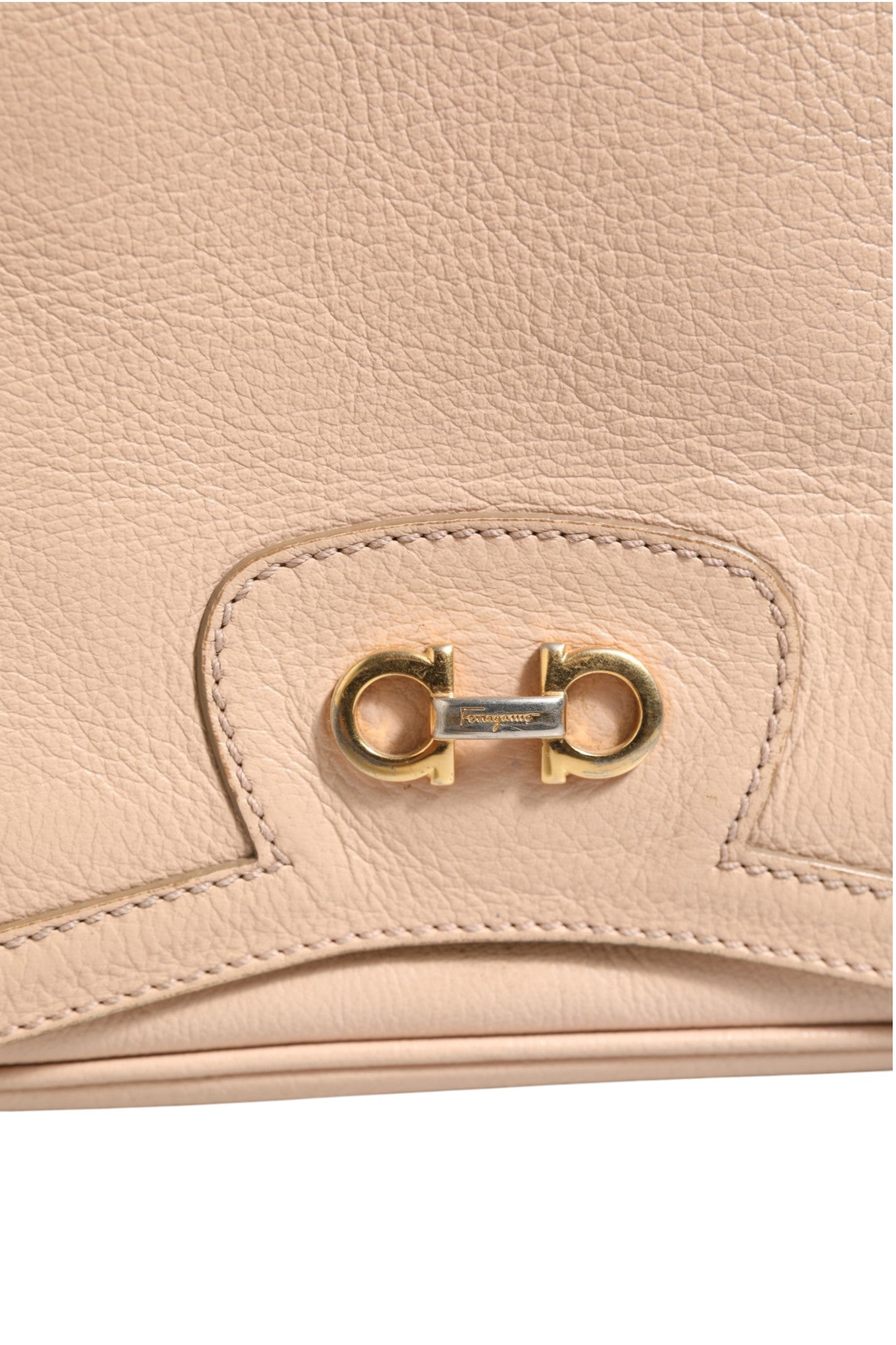 Salvatore Ferragamo Gancini Shoulder Women's Bag (Pre-Owned)