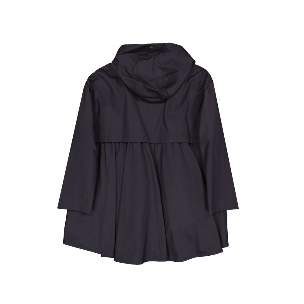 Herno Blue Cotton Shell Women's Jacket