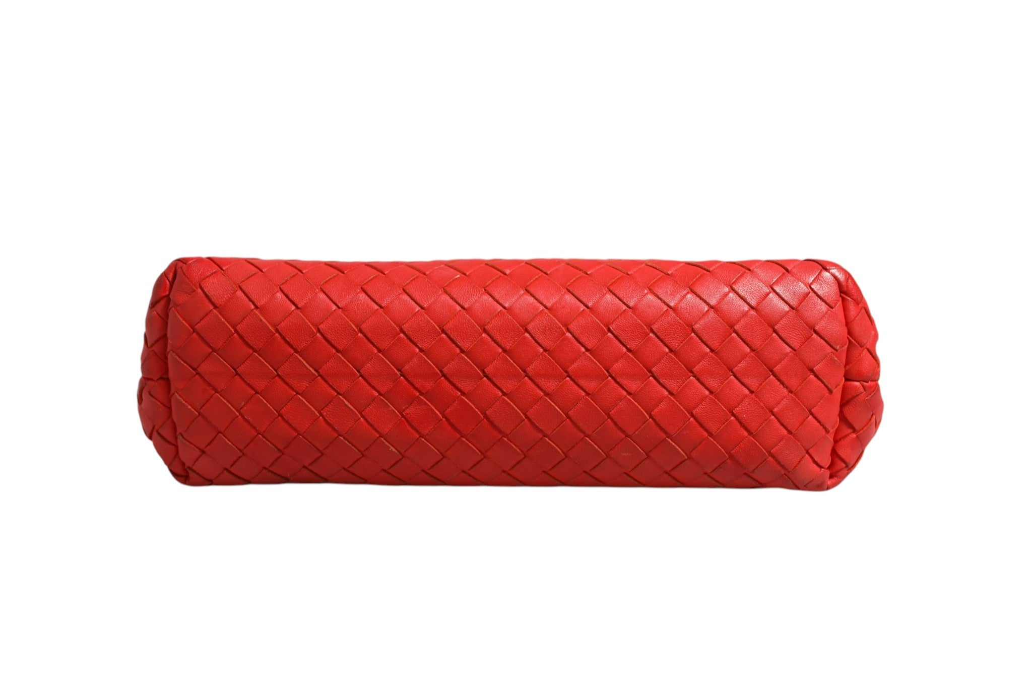 Bottega Veneta Olimpia Small Intrecciato Leather Shoulder Women's Bag (Pre-Owned)