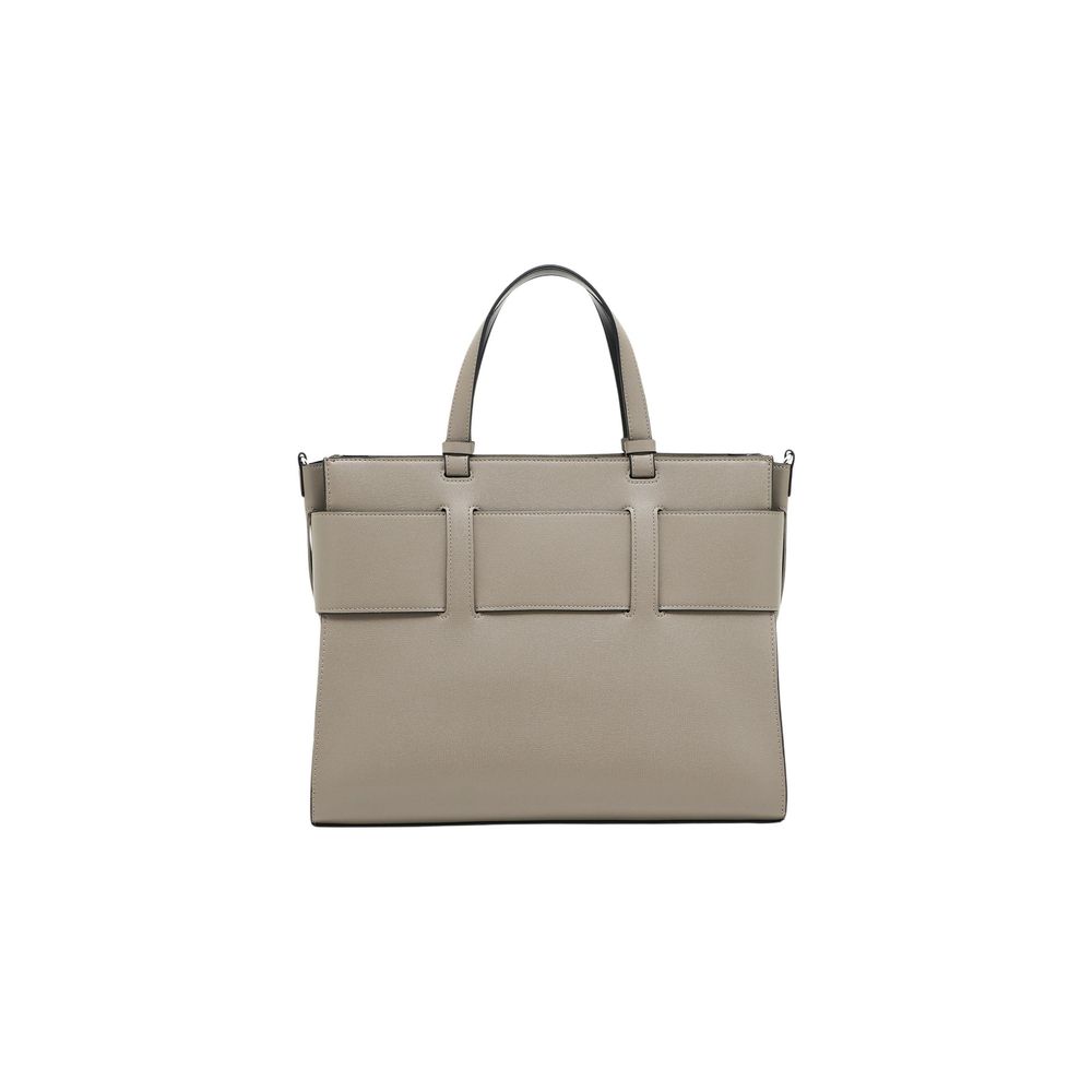 Armani Exchange Beige Artificial Leather Women's Handbag