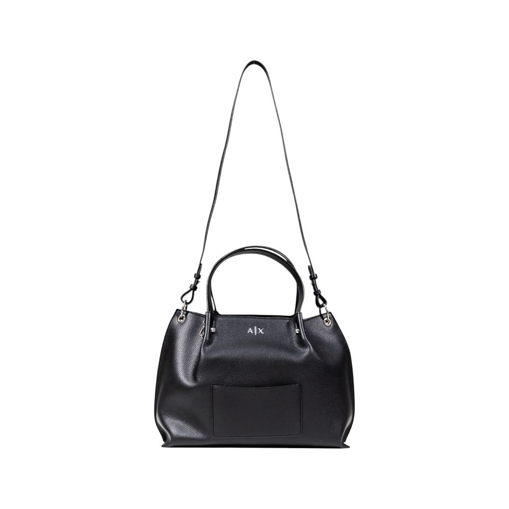 Armani Exchange Black Polyester Women's Handbag