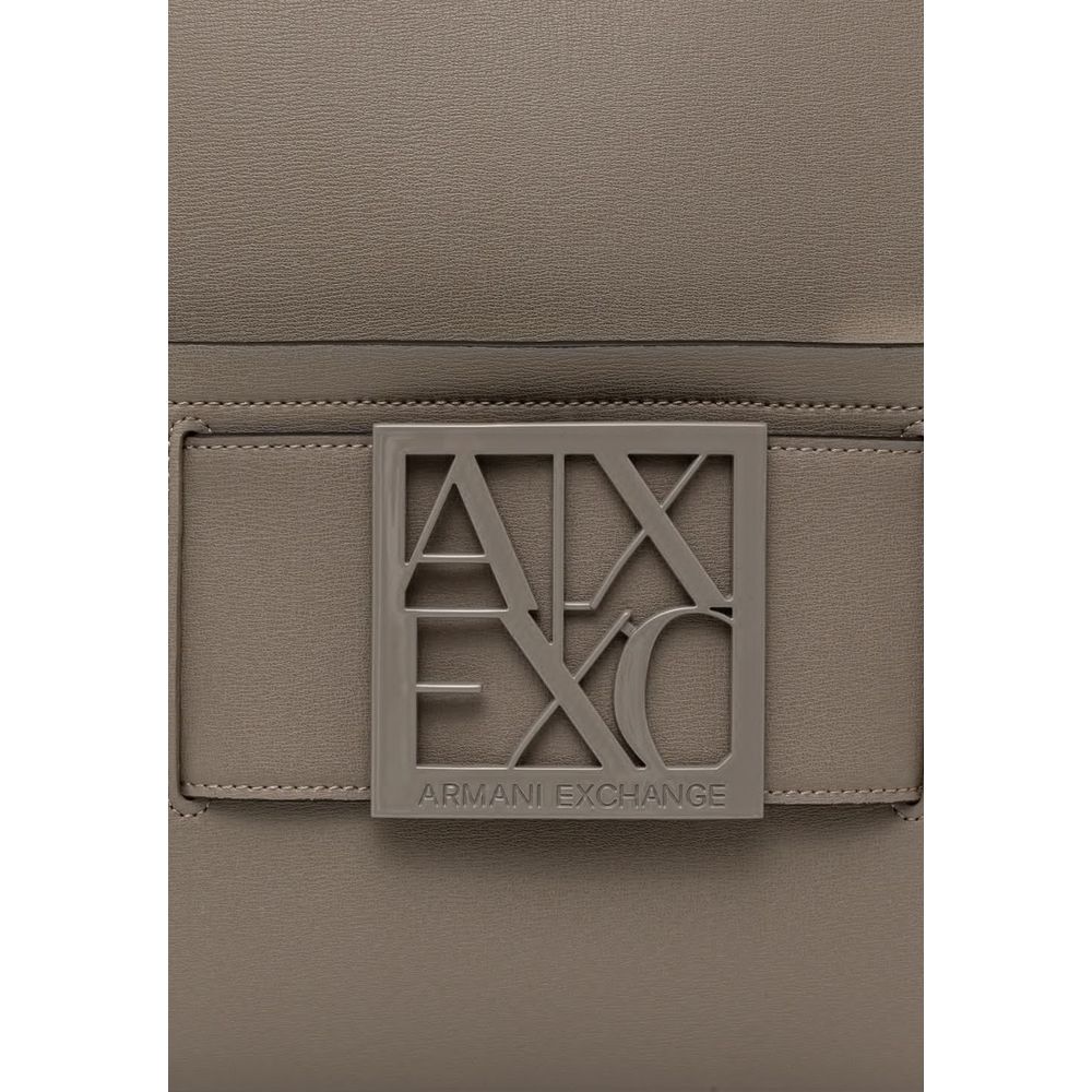 Armani Exchange Beige Polyethylene Women's Backpack