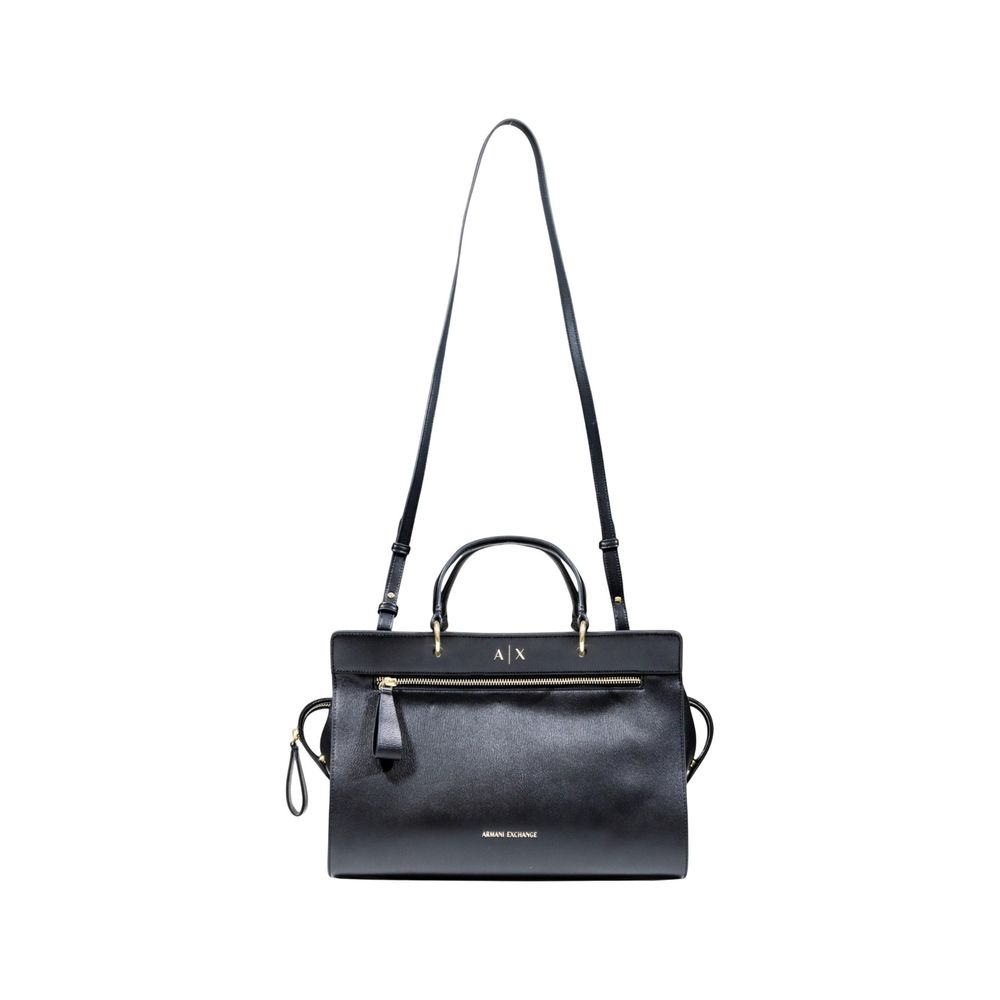 Armani Exchange Black Polyester Women's Handbag