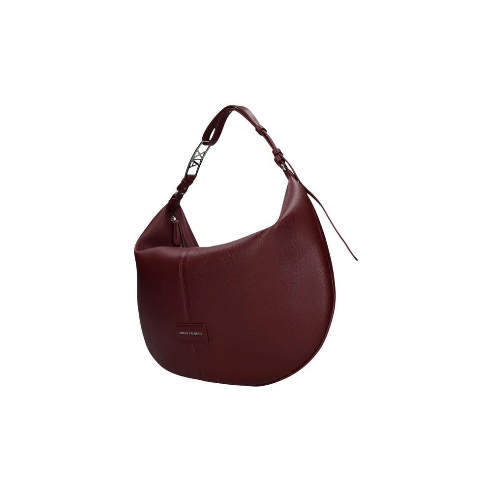 Armani Exchange Bordeaux Polyester Women's Handbag