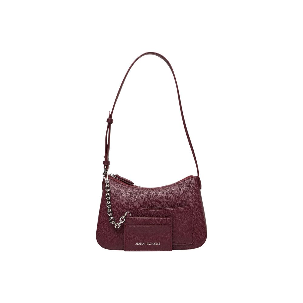 Armani Exchange Bordeaux Polyester Women's Handbag