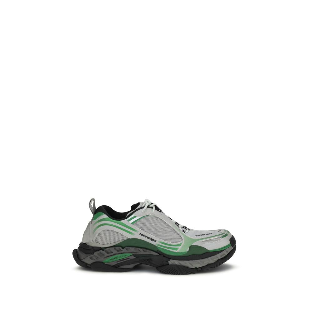Balenciaga Gray Polyester Athletic Men's Sneakers