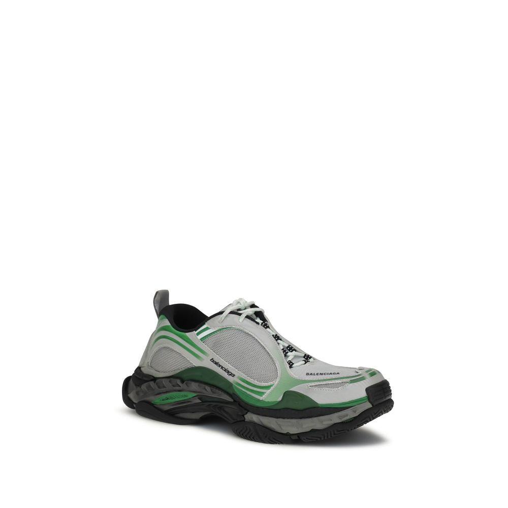Balenciaga Gray Polyester Athletic Men's Sneakers