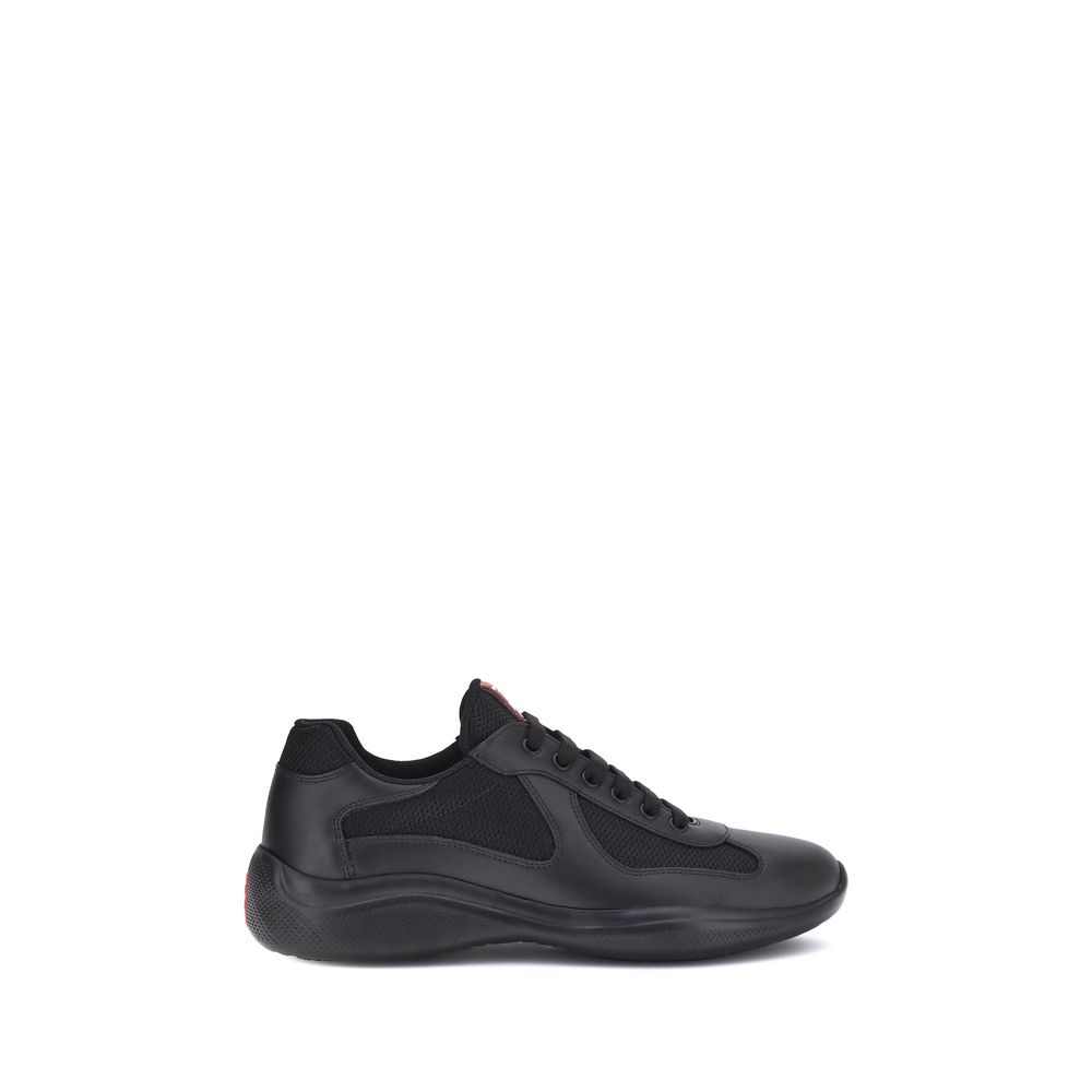 Prada Black Polyamide Men's Sneakers