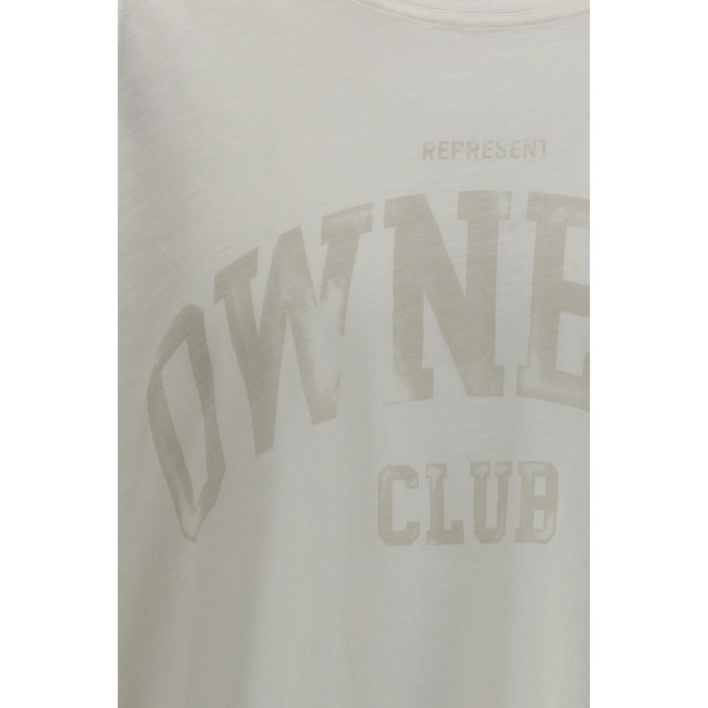 Represent White Cotton Men's T-Shirt
