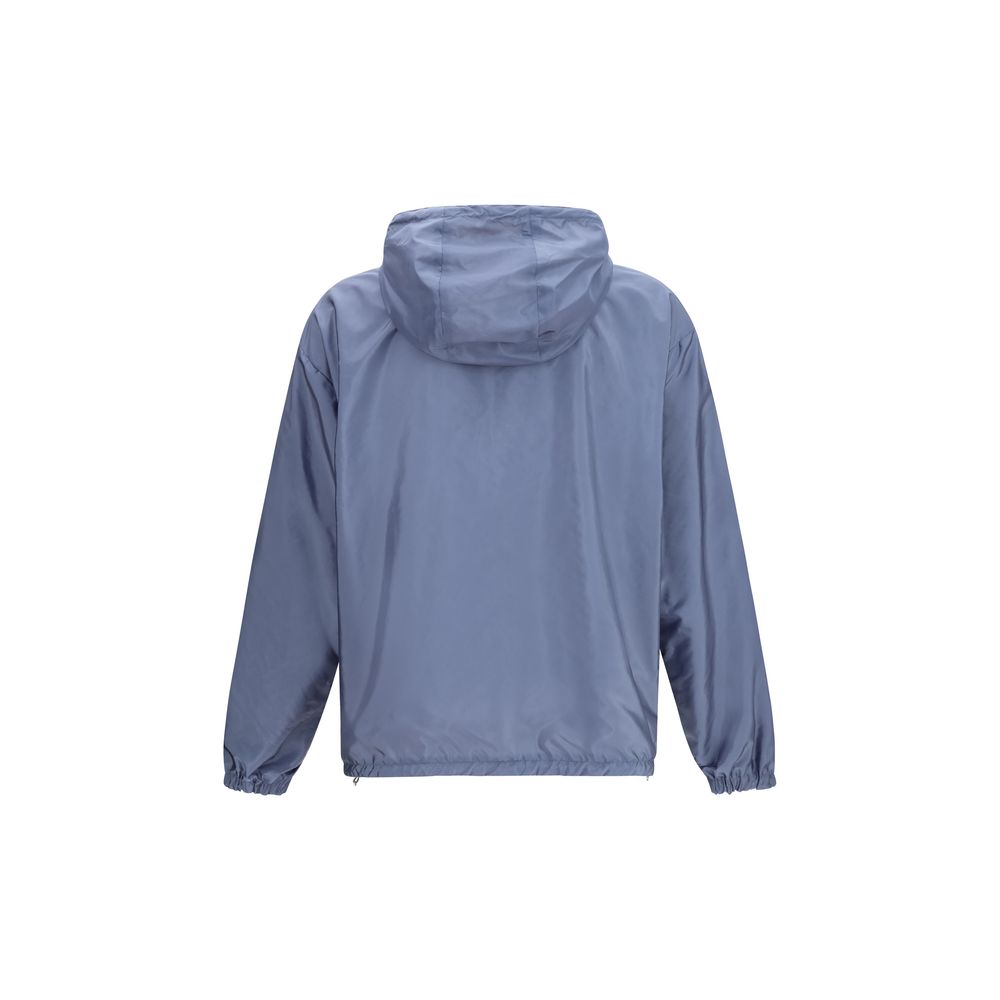 Prada Beige Recycled Polyamide Shell Men's Jacket