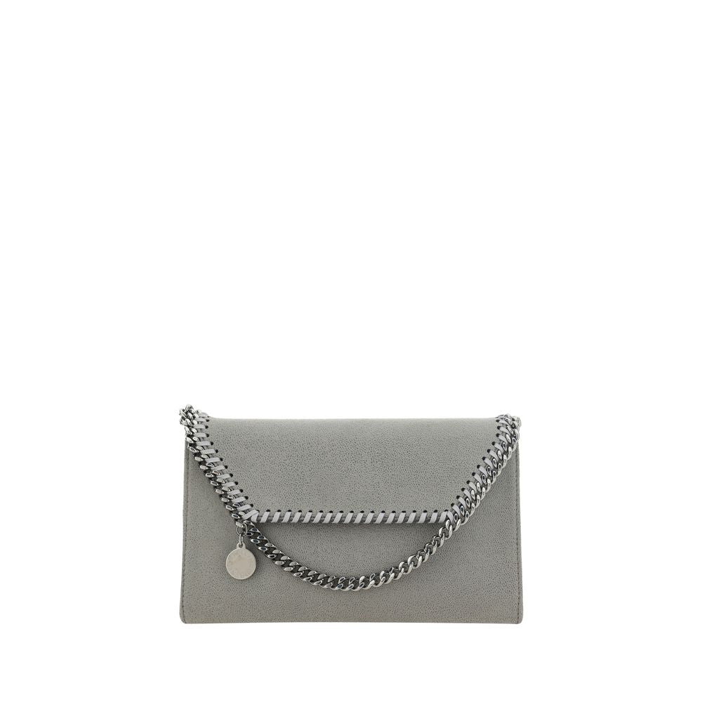 Stella McCartney Gray Polyester Shoulder Women's Bag