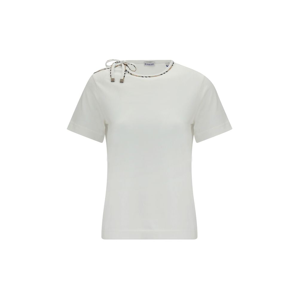 Burberry White Cotton Women's T-Shirt