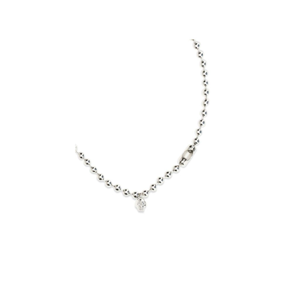 Alexander McQueen White Brass Men's Necklace