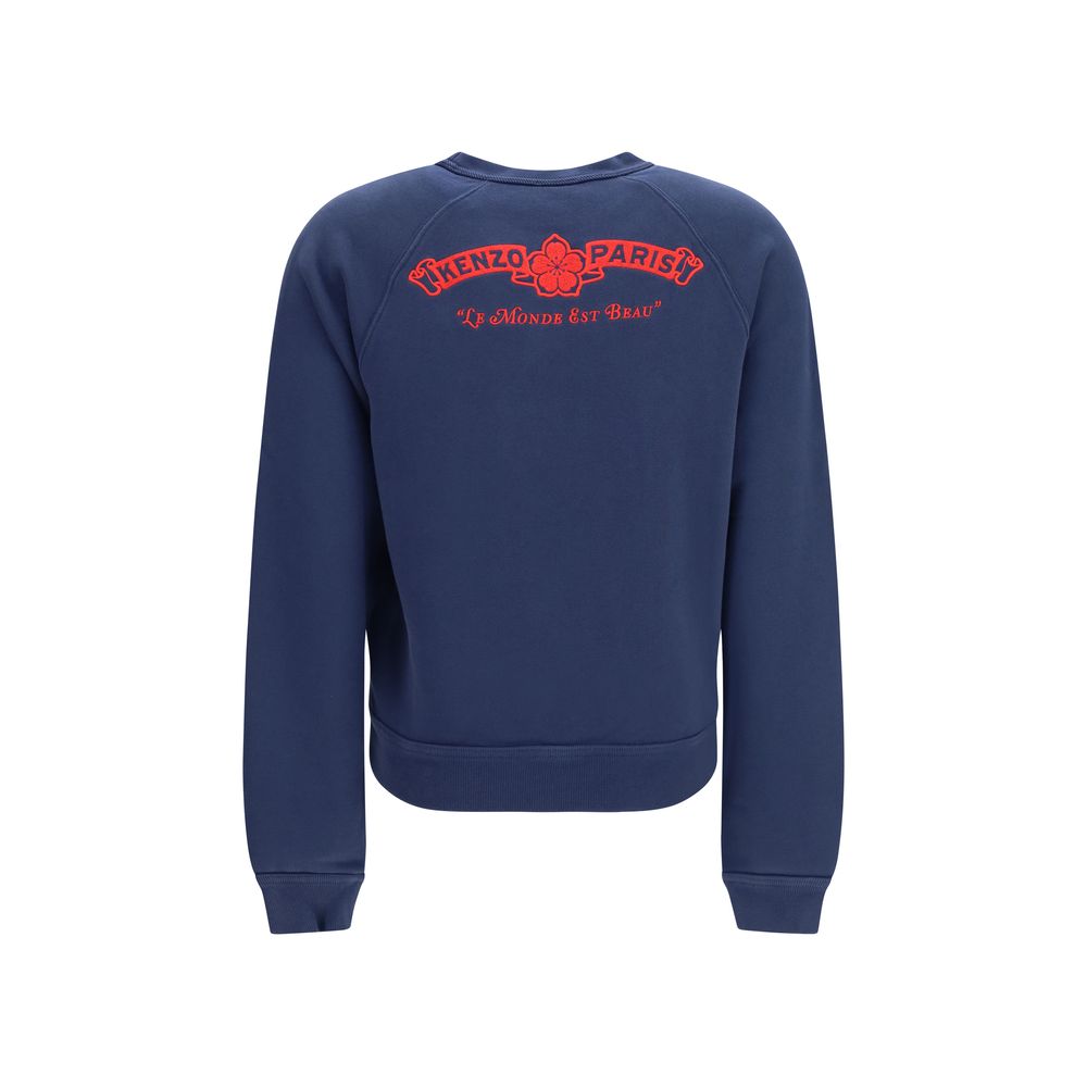 Kenzo Blue Cotton Women's Sweatshirt