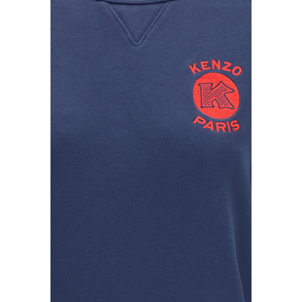 Kenzo Blue Cotton Women's Sweatshirt