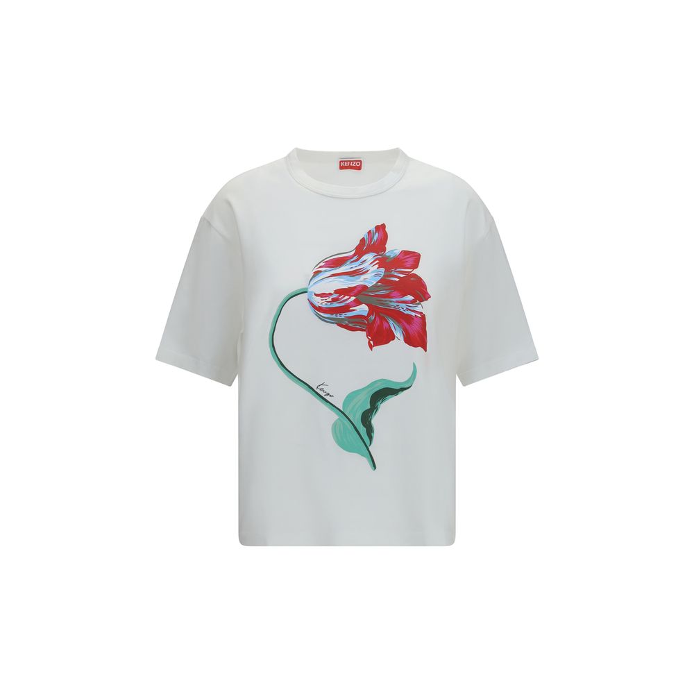 Kenzo White Cotton Women's T-Shirt