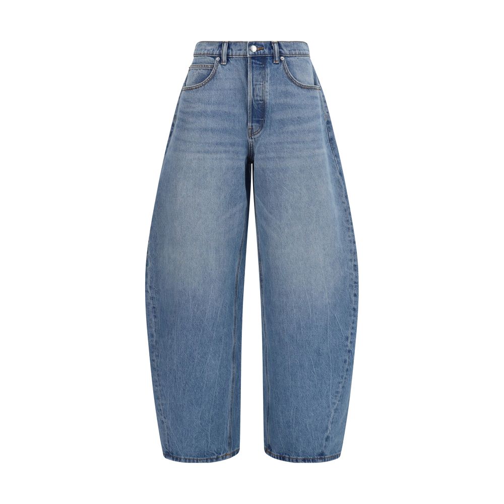 Alexander Wang Blue Cotton Jeans Women's Denim