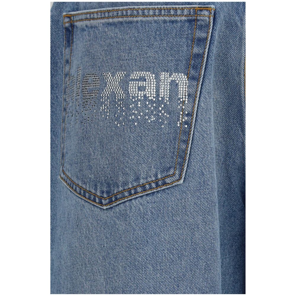 Alexander Wang Blue Cotton Jeans Women's Denim