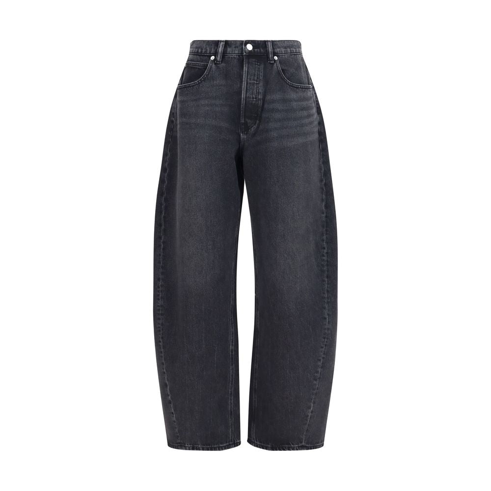 Alexander Wang Black Cotton Jeans Women's Denim