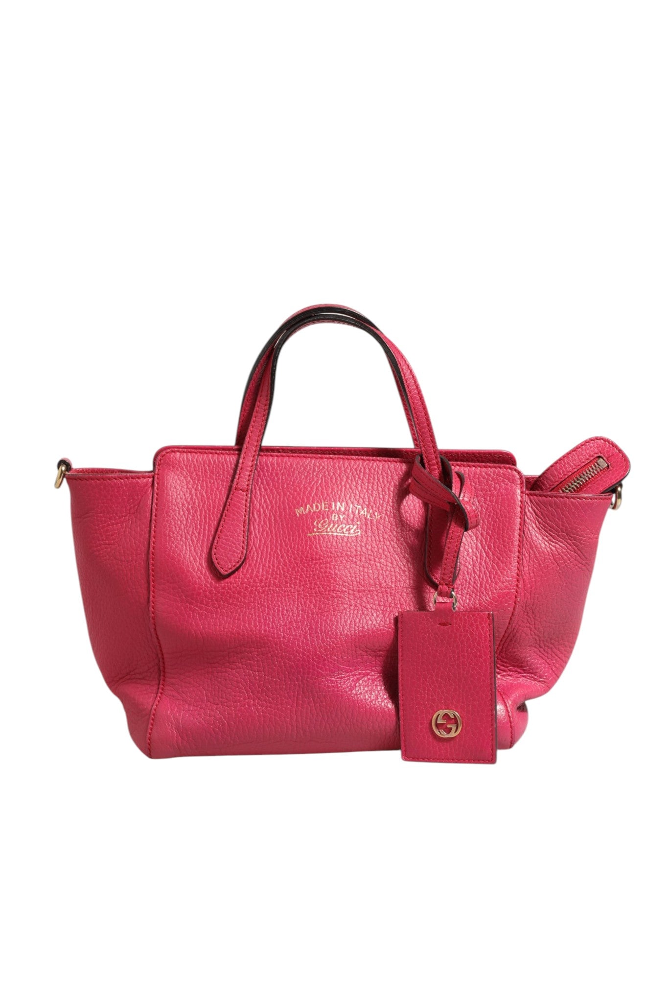 Gucci Swing Leather 2Way Tote Women's Bag (Pre-Owned)