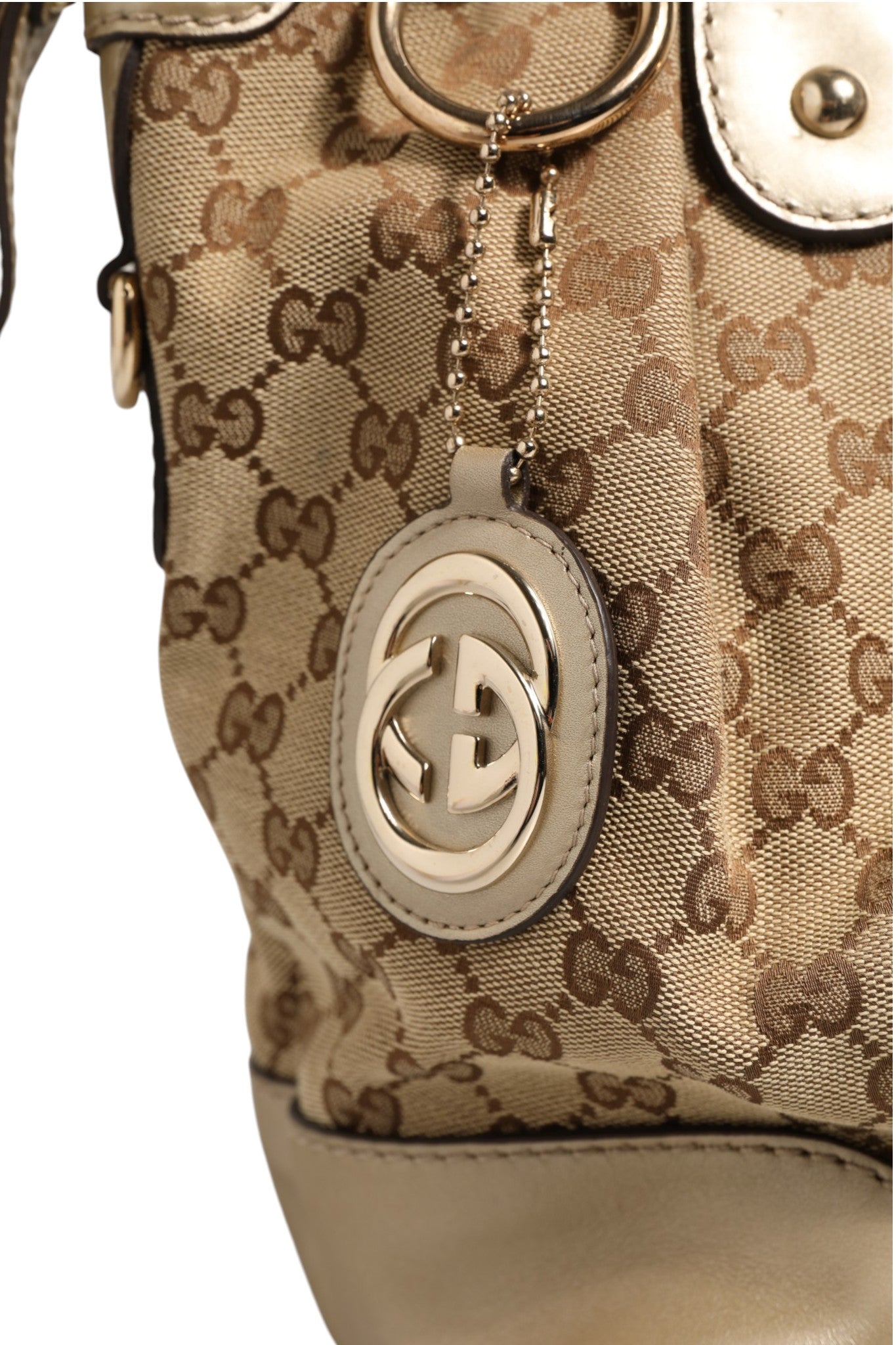 Gucci Canvas Sukey Women's Satchel (Pre-Owned)