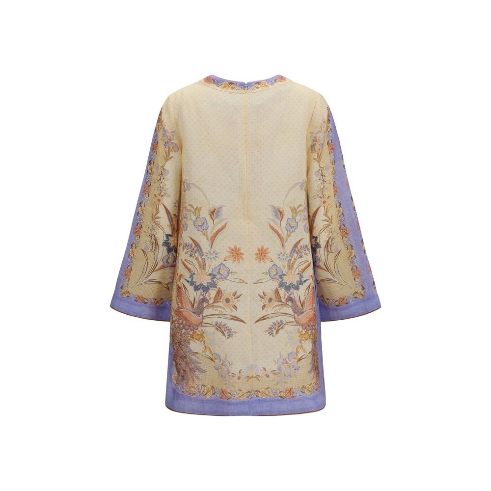 Zimmermann Multicolor Linen Casual Women's Dress