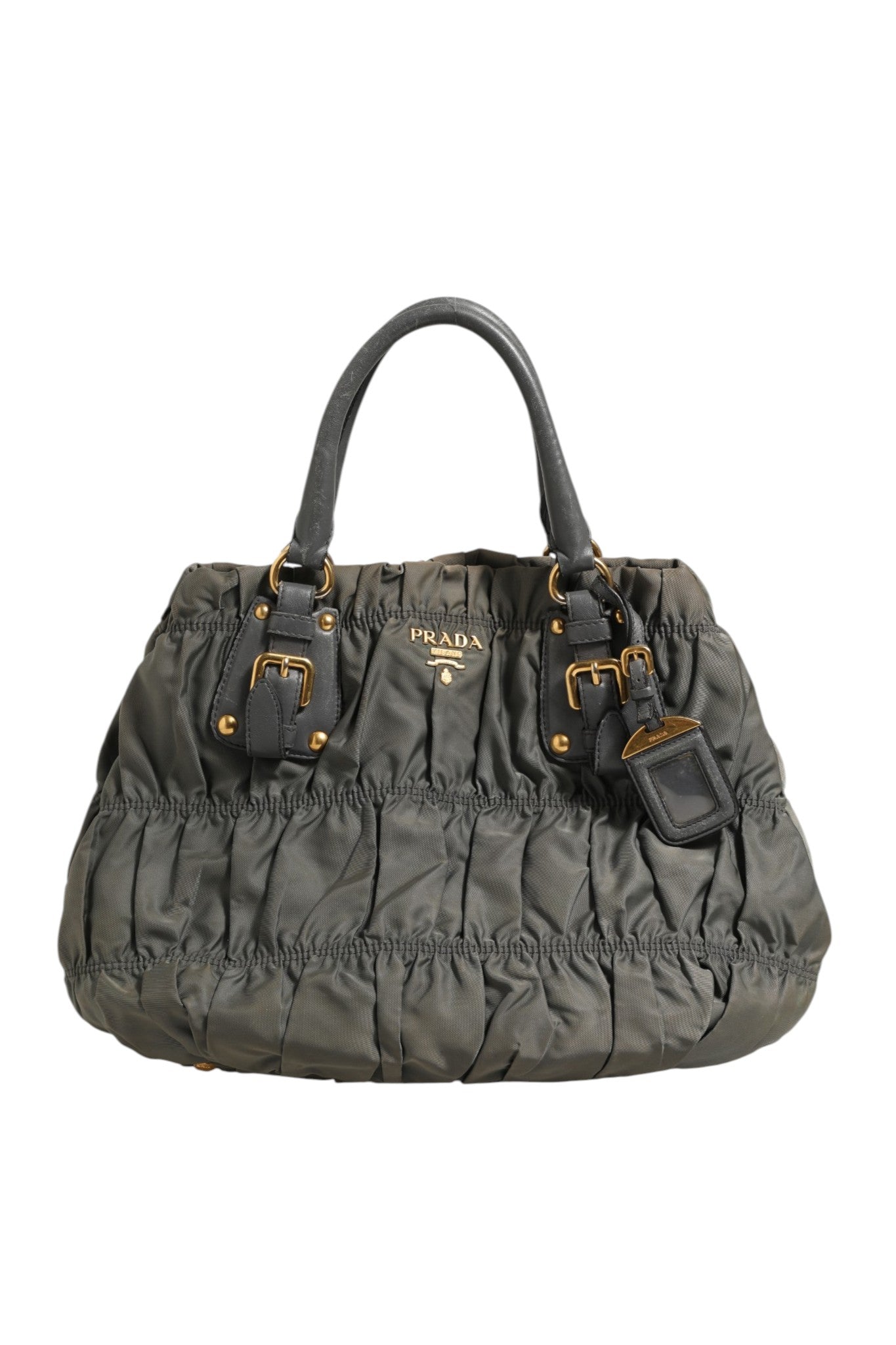 Prada Tessuto Nylon Gaufre Tote Women's bag (Pre-Owned)