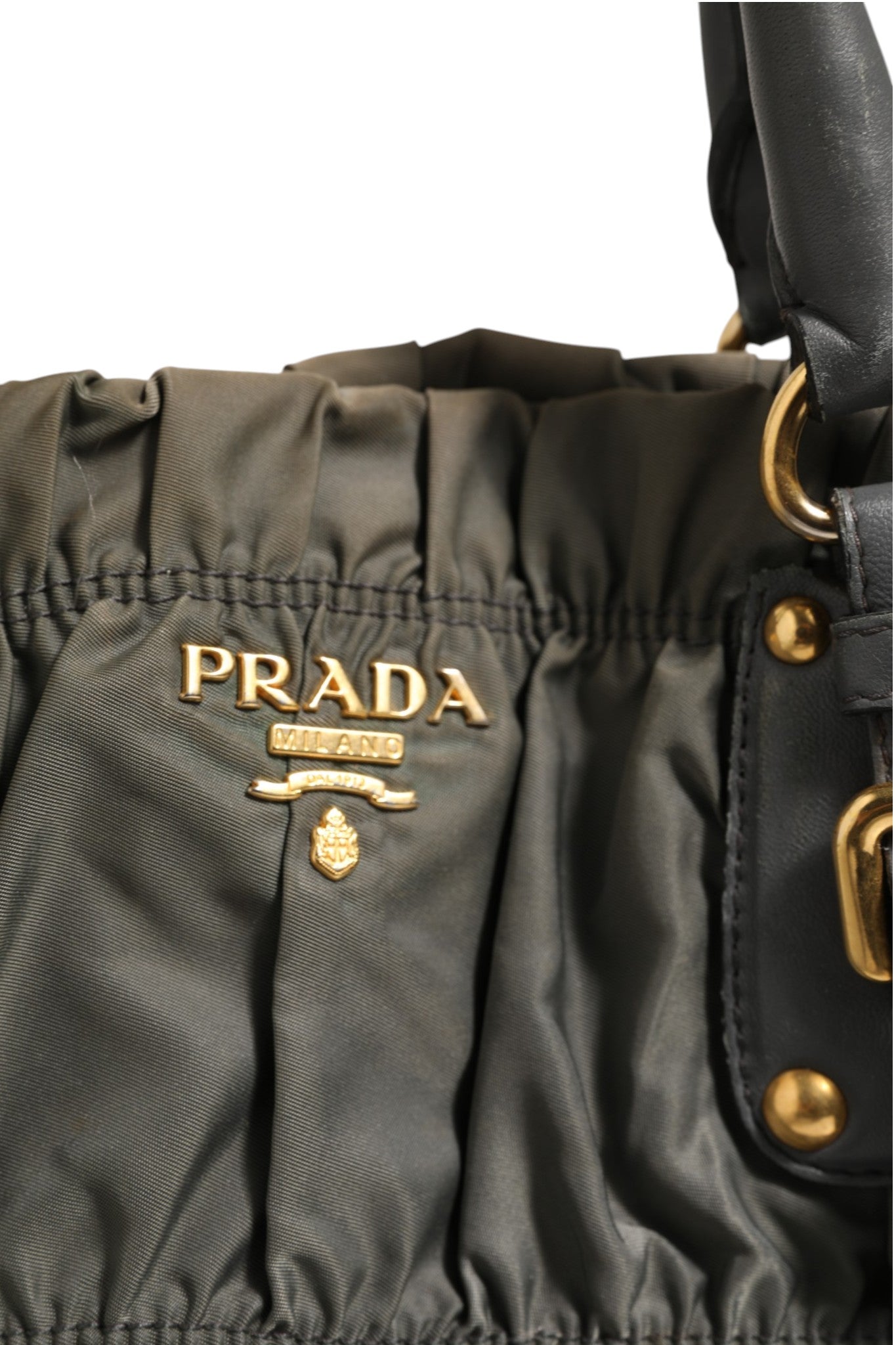 Prada Tessuto Nylon Gaufre Tote Women's bag (Pre-Owned)
