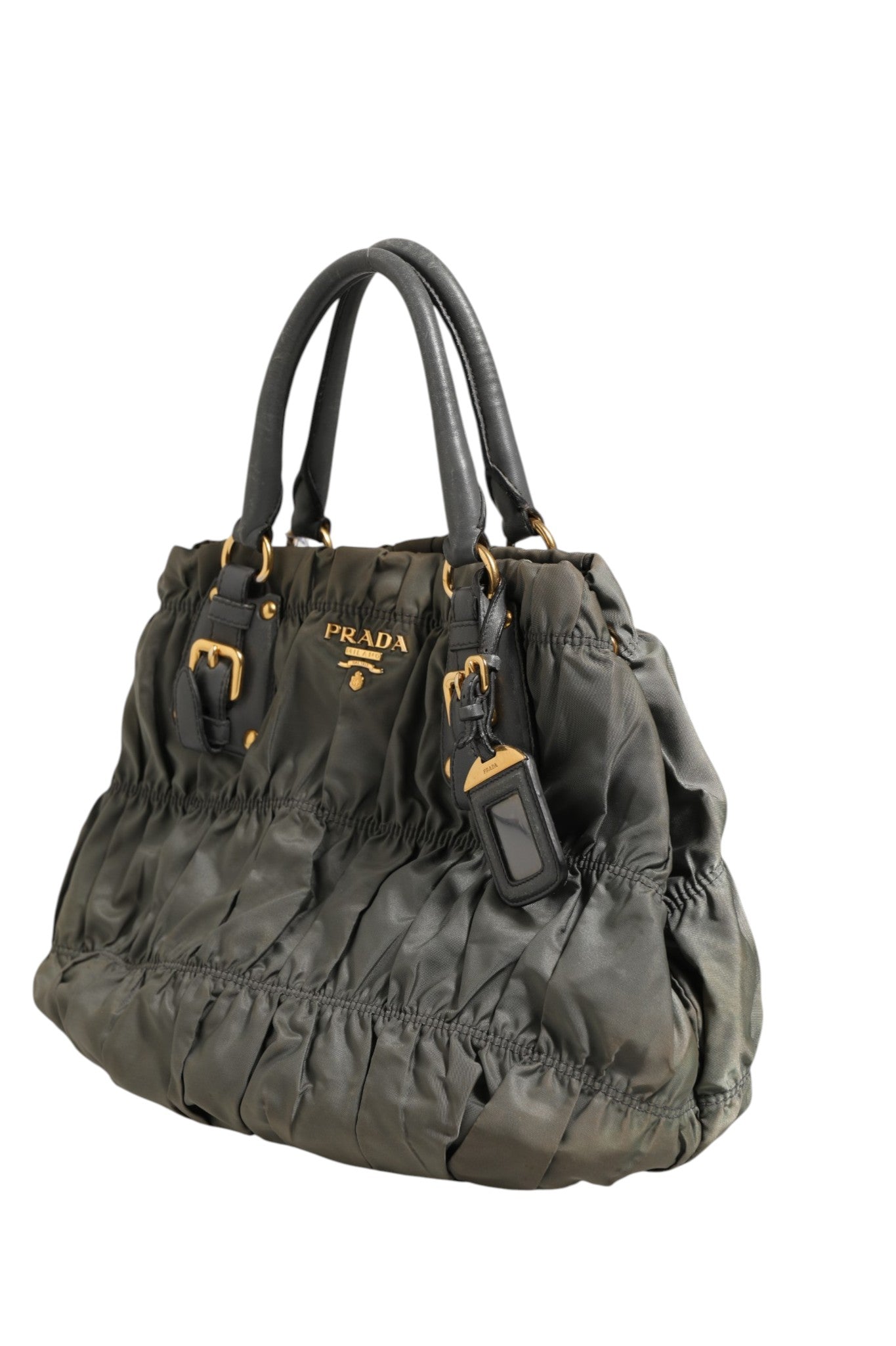 Prada Tessuto Nylon Gaufre Tote Women's bag (Pre-Owned)