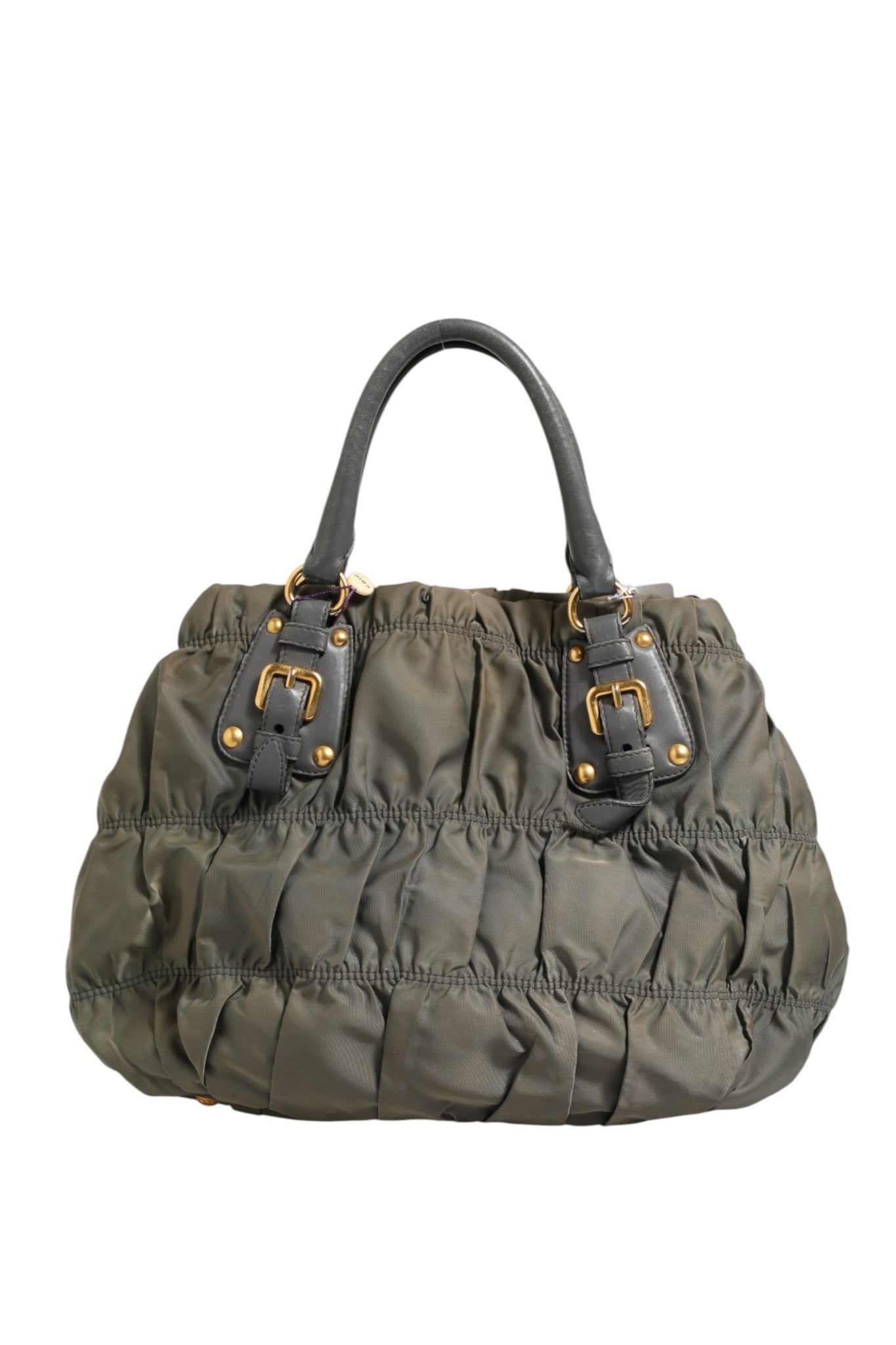Prada Tessuto Nylon Gaufre Tote Women's bag (Pre-Owned)