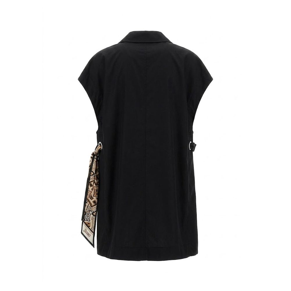 Herno Black Cotton Women's Dress