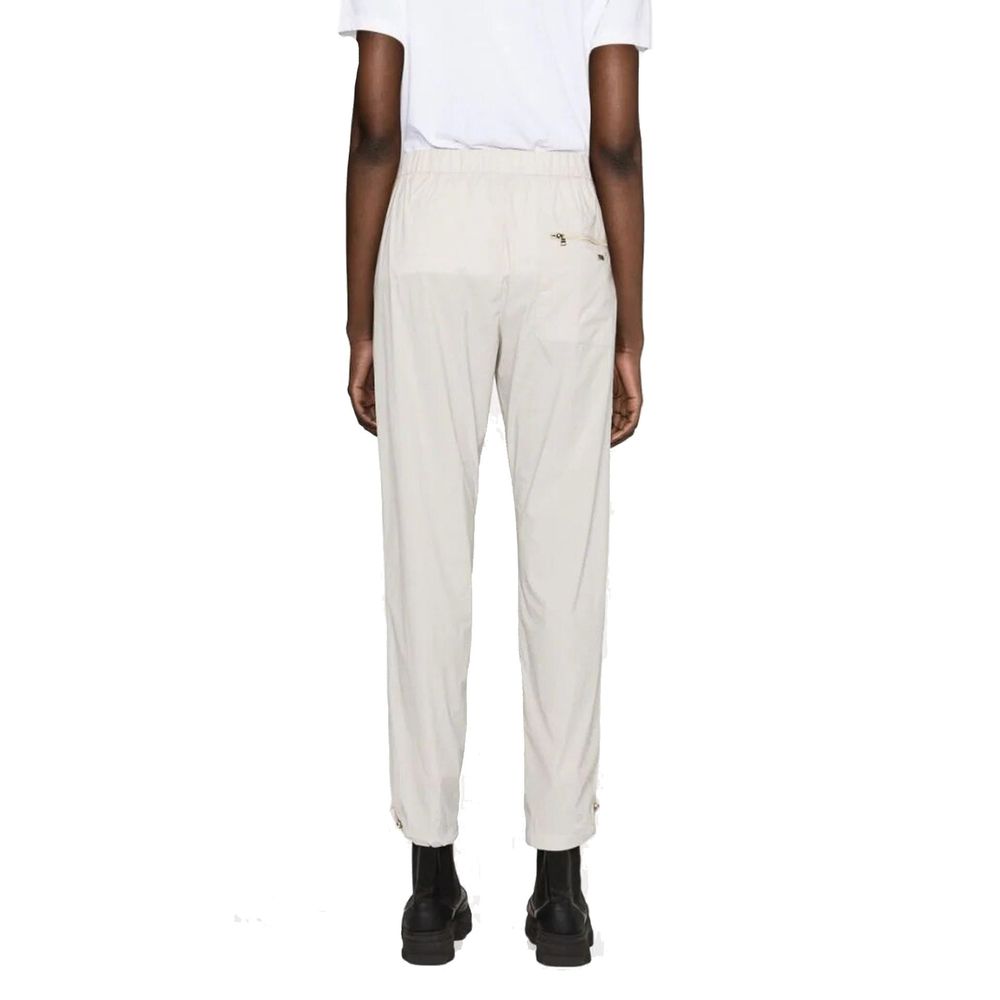 Herno Gray Elastane Casual Women's Pants