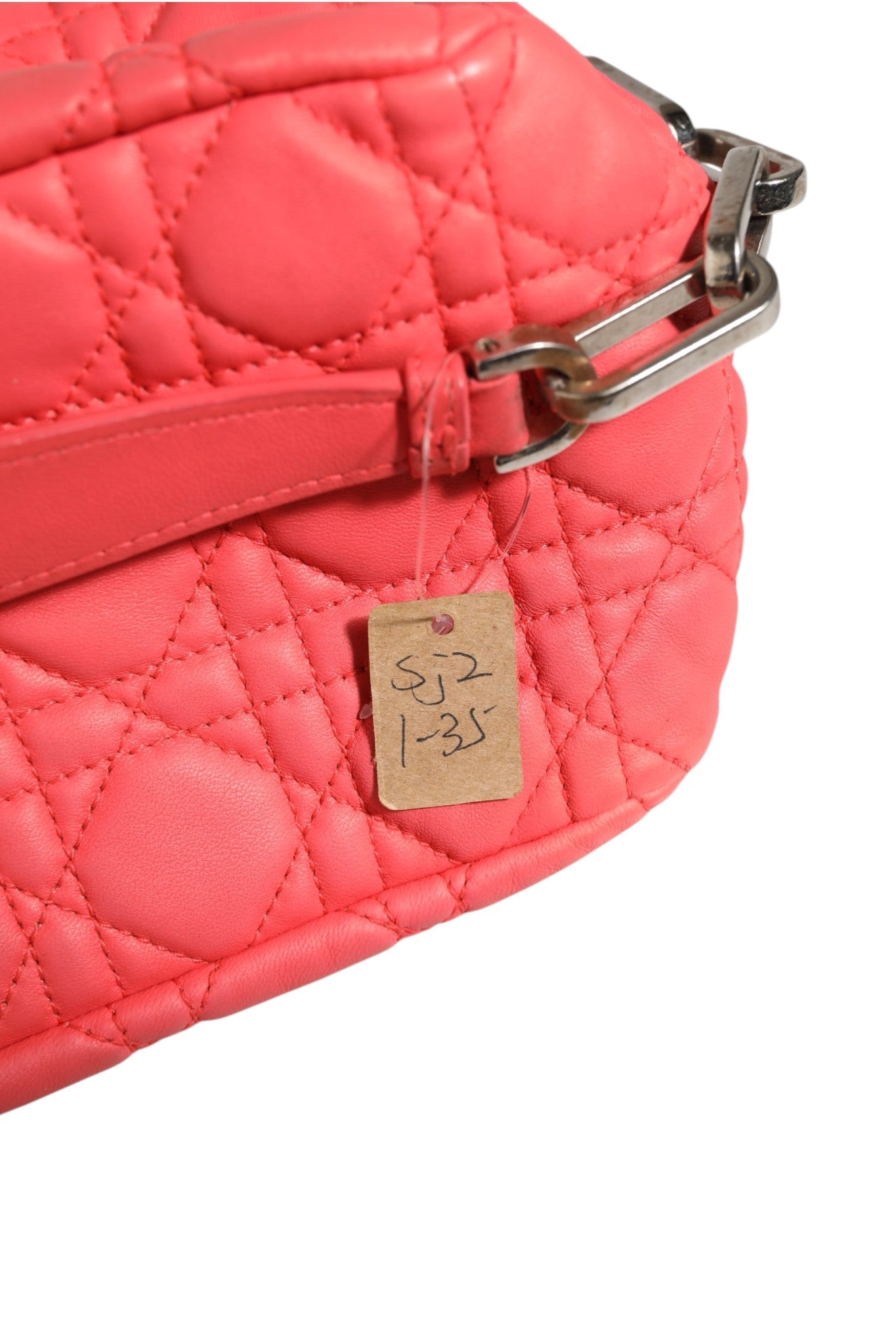 Christian Dior Miss Dior Bag Cannage Women's Leather (Pre-Owned)