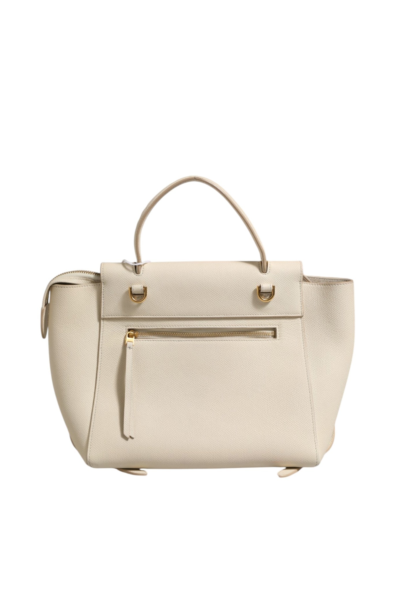 Celine Nano Belt Bag Grained Calfskin Women's Chalk (Pre-Owned)