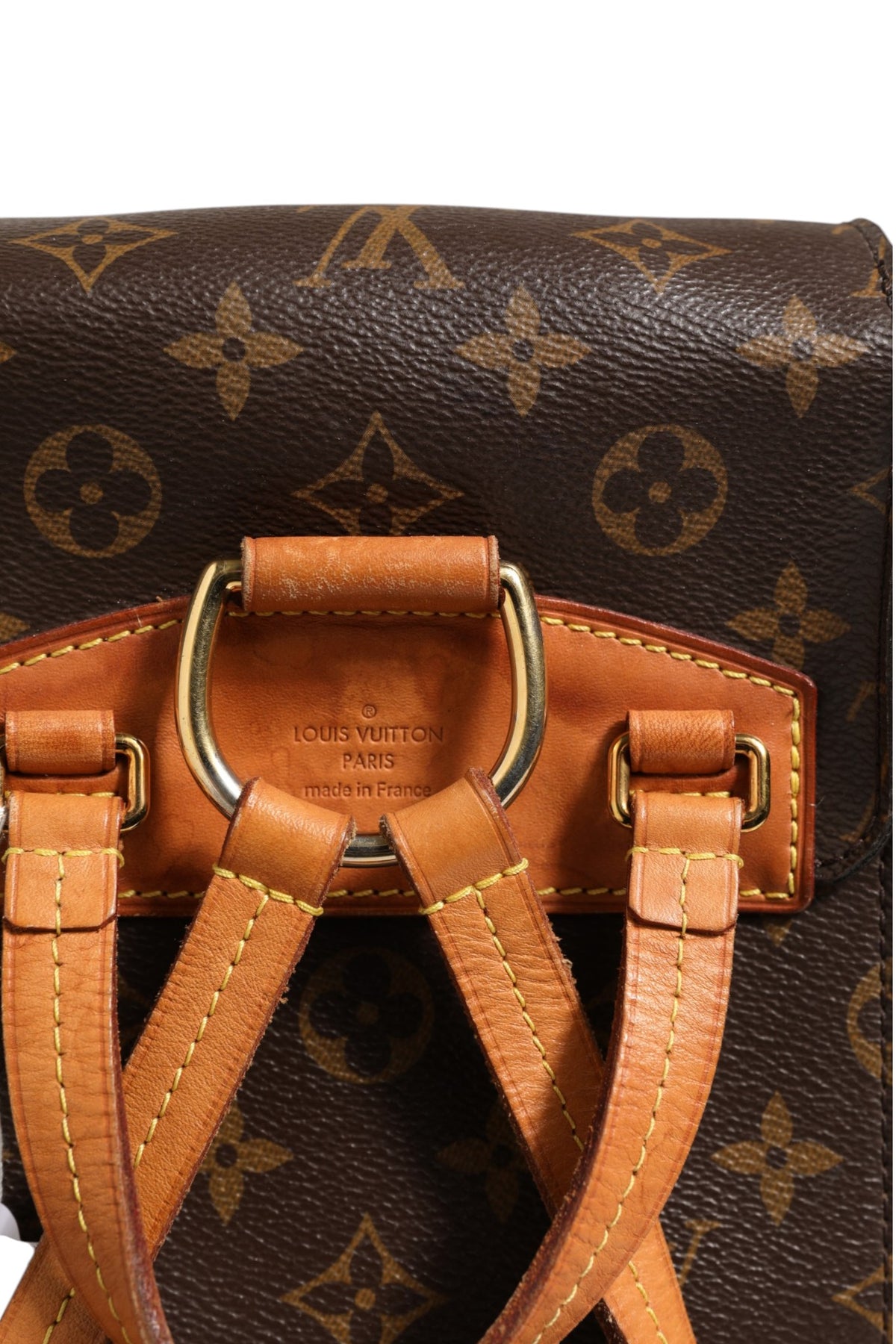 Louis Vuitton Monogram Canvas Montsouris Women's Backpack (Pre-Owned)