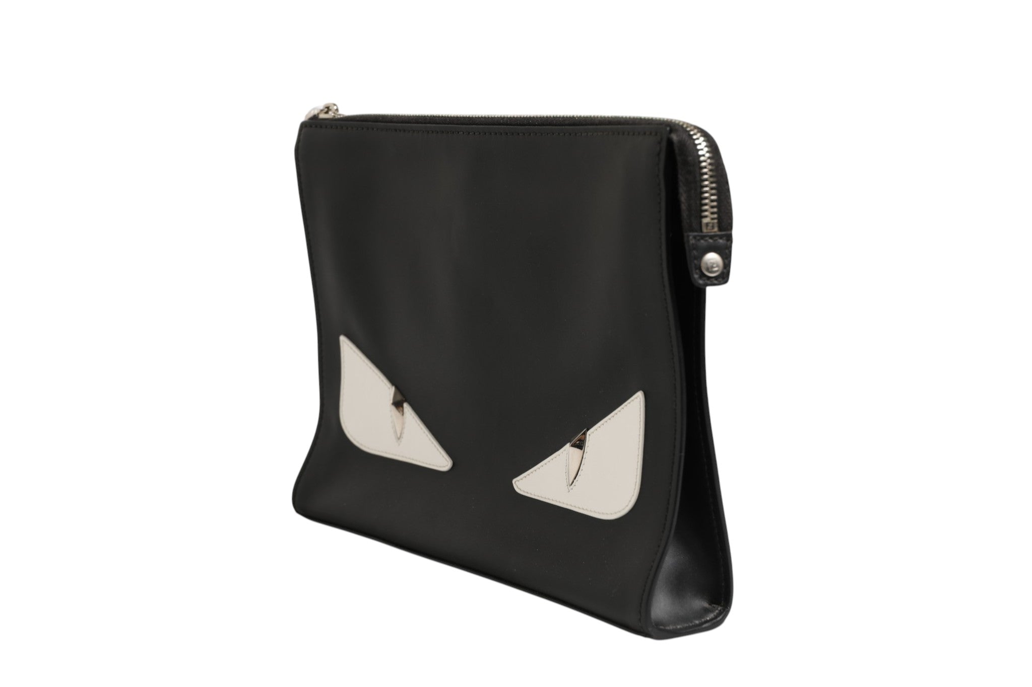 Fendi Monster Eyes Clutch Women's Bag (Pre-Owned)