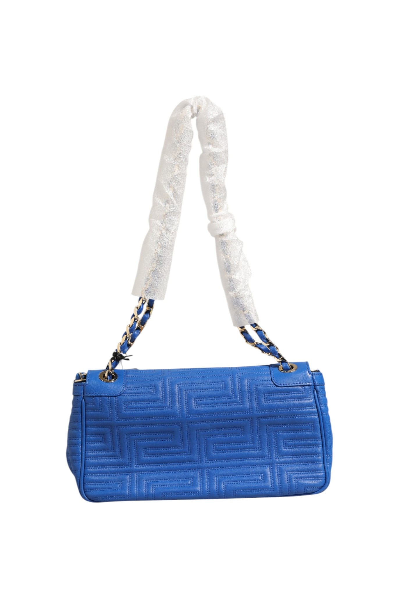 Versace Couture Quilted Leather Shoulder Women's Bag (Pre-Owned)